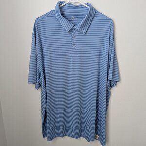 Rorie Whelan Striped Golf Polo, XXL